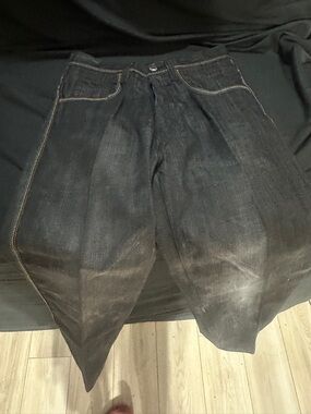 Retro Dodeca men’s jeans-stitched jeans-size 34x32-#566